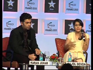 uncut:Kajol at Ficci Frames