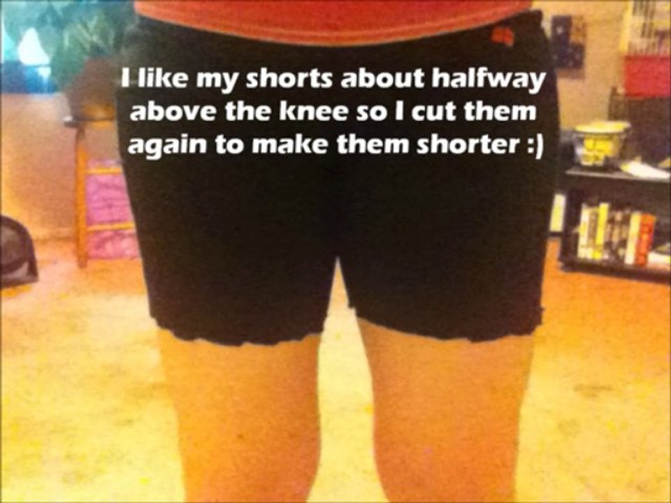 Transforming my wardrobe~ making tank tops and shorts