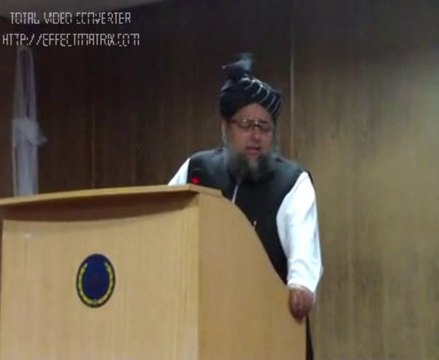 Moulana Saeed Yousuf Rawalakot Uni speech