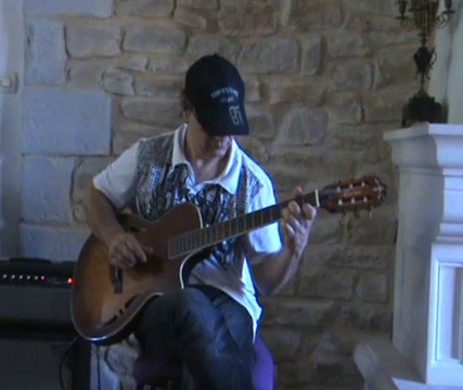 guitare picking je suis malade serge lama