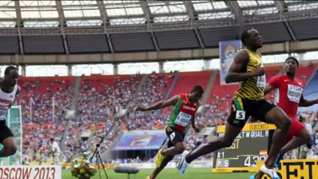 Mundiales de Moscú - Medio estadio vacía cuando competía Bolt