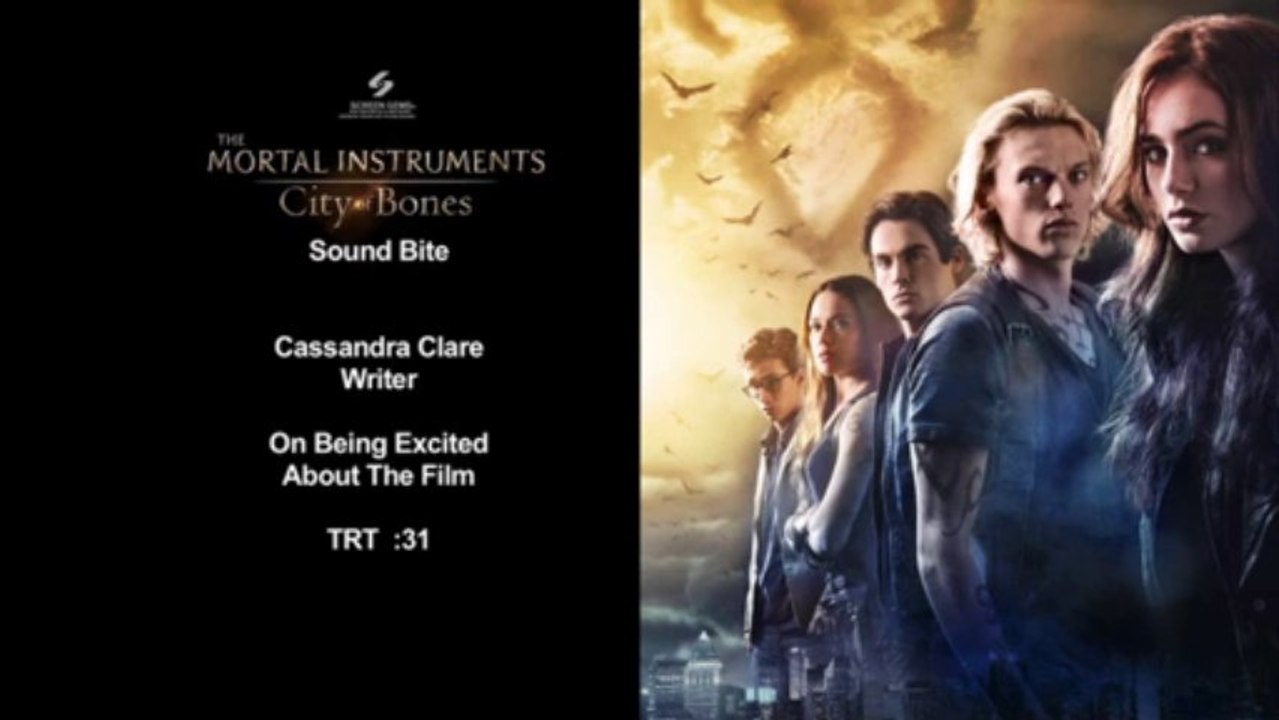 Cassandra Clare fala sobre "Cidade dos Ossos".