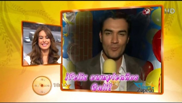 David Zepeda @davidzepeda1 le desea un feliz cumpleaños a Galilea Montijo||HOY