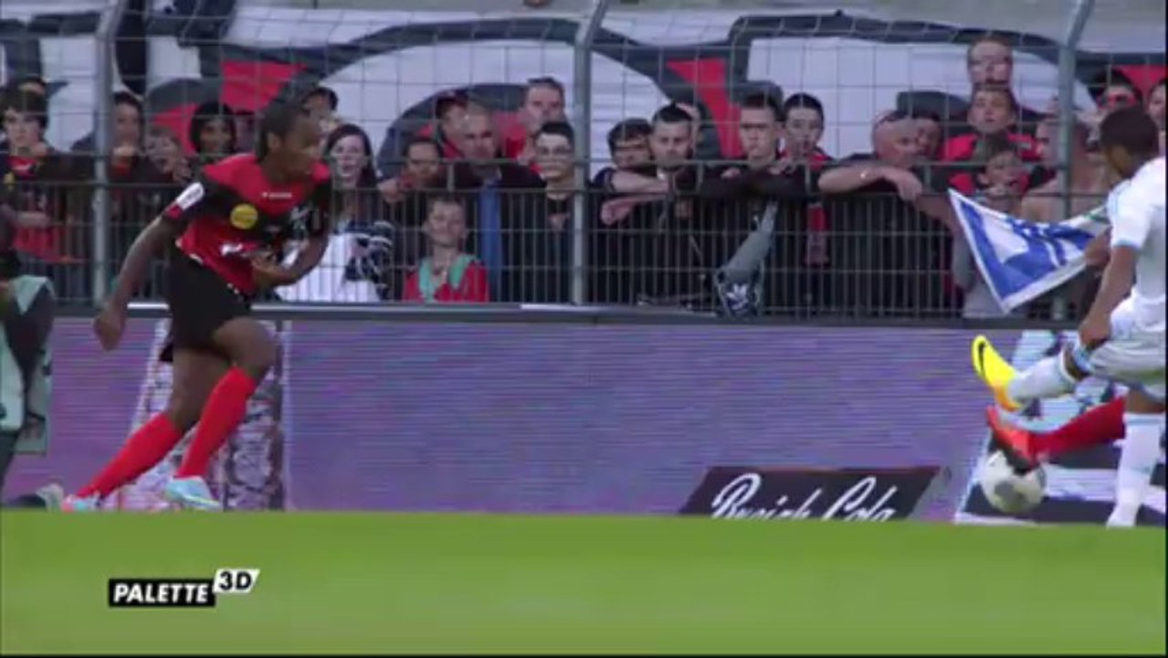 But Dimitri PAYET (4ème) - EA Guingamp - Olympique de Marseille (1-3) - 2013/2014