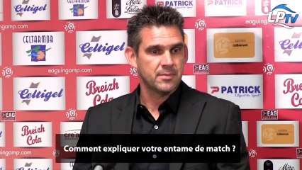 Gourvennec : "Ca nous a plombé..."