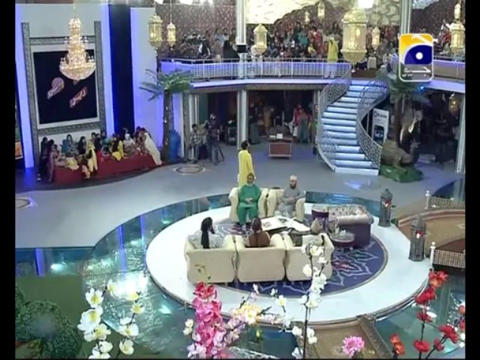 29th Iftari Aalam Aur Aalim Part 1 in Amaan Ramazan with Aamir Liaquat 1434h 8-8-2013 -005
