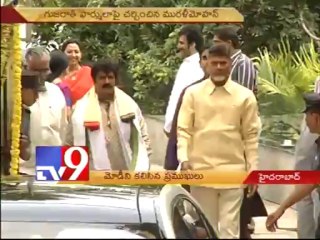 Tollywood stars meet Narendra Modi