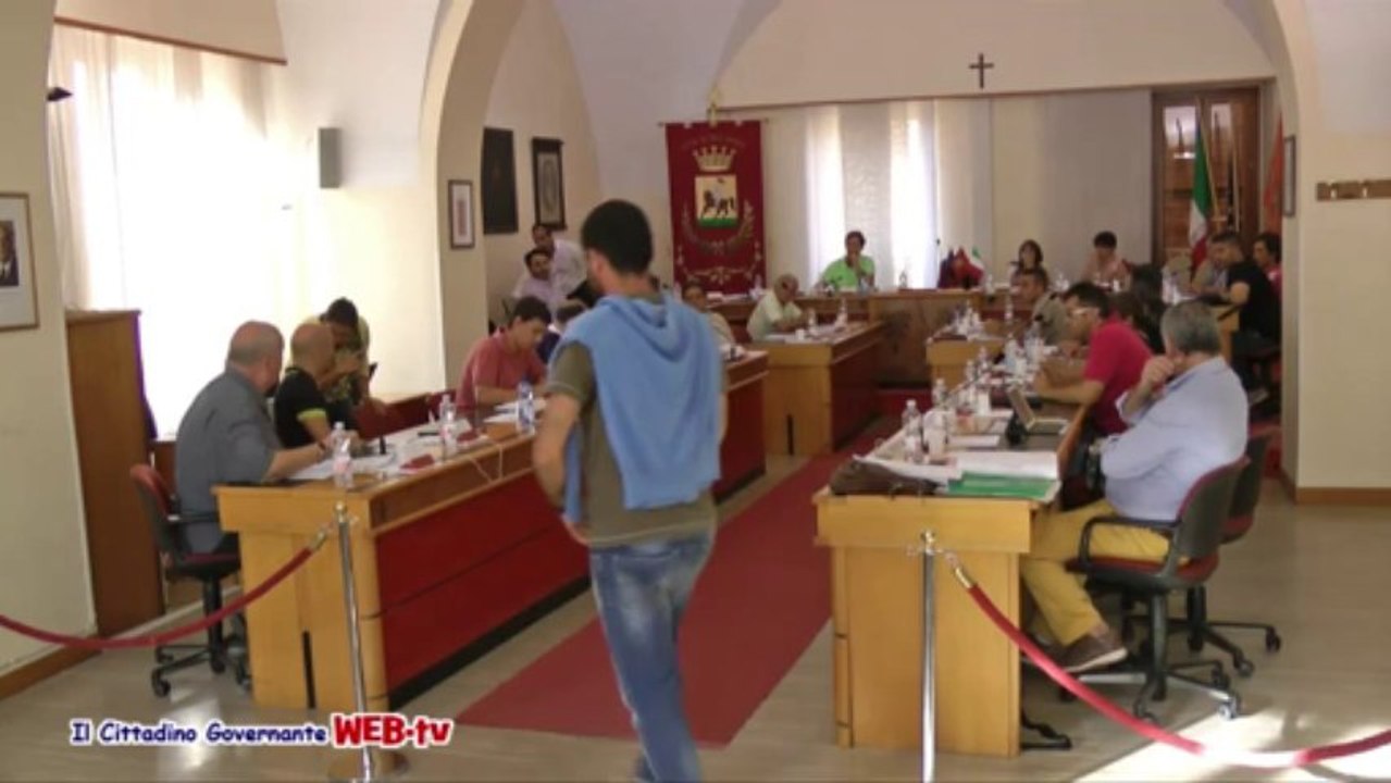 Consiglio comunale 29 luglio 2013 Punto aggiuntivo surroga consigliere Ciccocelli