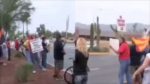 Impeach Obama Protesters Getting Vocal Phoenix Arizona