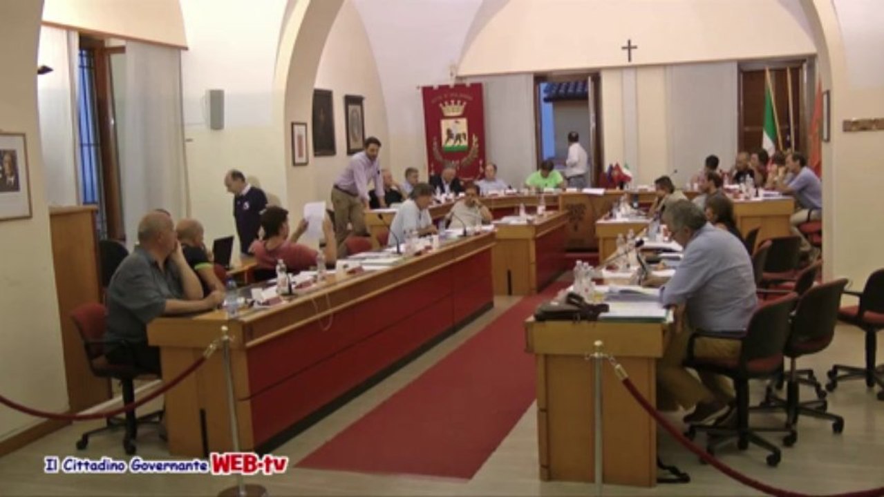 Consiglio comunale 29 luglio 2013 mozione fallimento Sogesa intervento Di Matteo