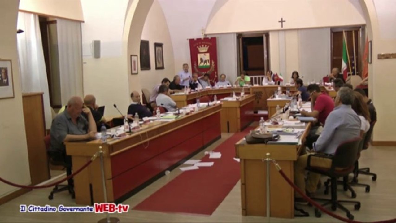 Consiglio comunale 29 luglio 2013 mozione fallimento Sogesa intervento Pavone