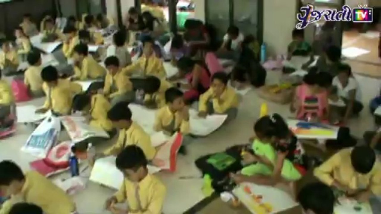 National Drawing Competition Bhartiya Balvikas Samiti New Delhi Bal Bhavan Rajkot, Morning