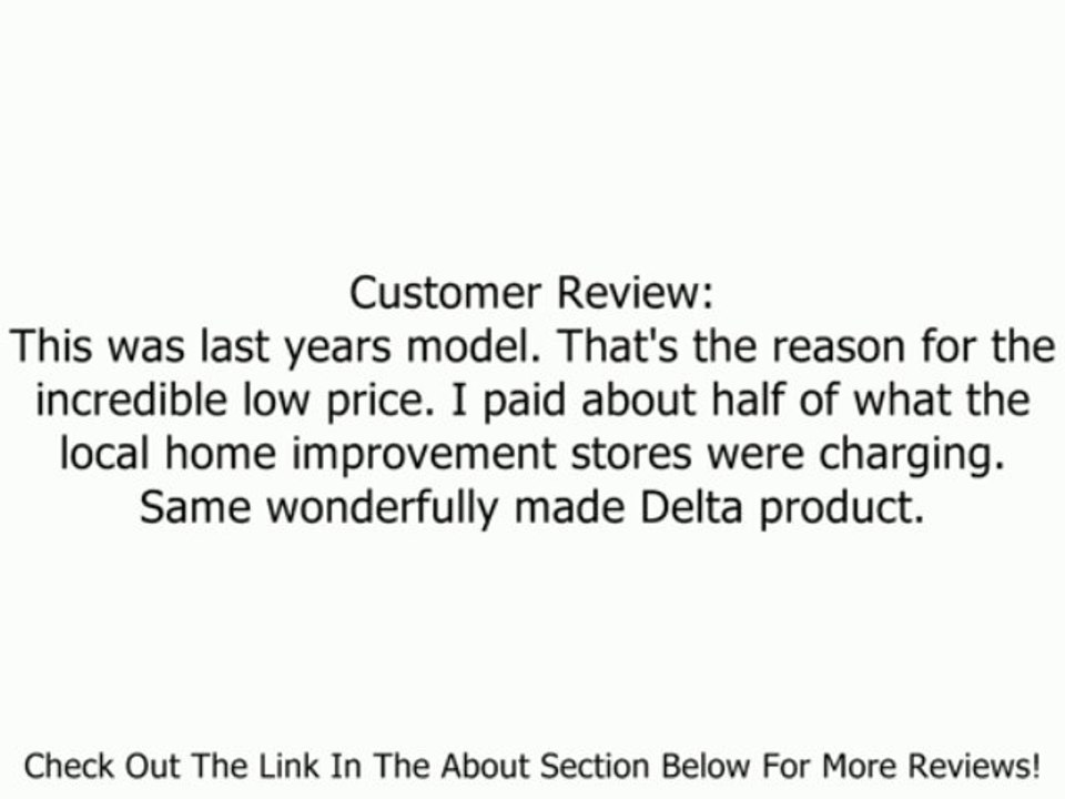 Delta Faucet 538-SS Lahara Single Handle Lavatory Faucet, Stainless Review
