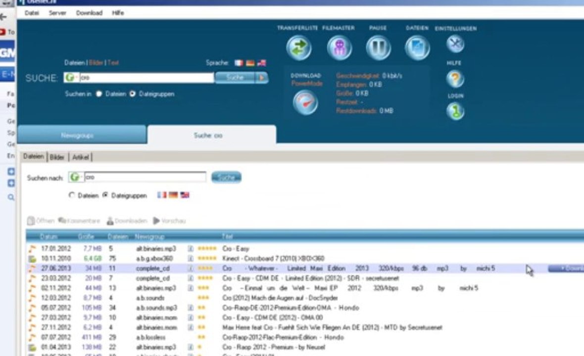 Kostenlos MP3 downloaden