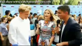###Cody Simpson red carpet interview Teen Choice Awards 2013
