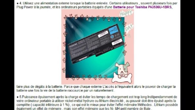 Batterie Toshiba PA3536U-1BRS,Batterie PA3536U-1BRS
