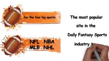 Top Daily Fantasy Football Sites - Looking for the top Daily Fantasy Football sites offering daily and weekly games for the four big sports: NFL, NBA, MLB and NHL?