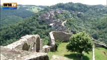 Les plus beaux châteaux de France: Najac dans l'Aveyron - 12/08