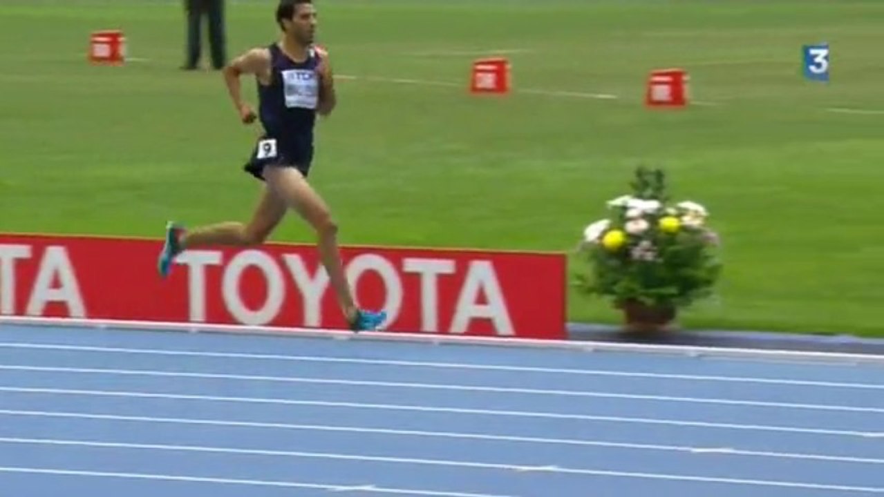 Série 3000m steeple (H) - ChM 2013 athlétisme (MMB)