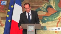 Zapping : tous les voeux de Hollande en un discours