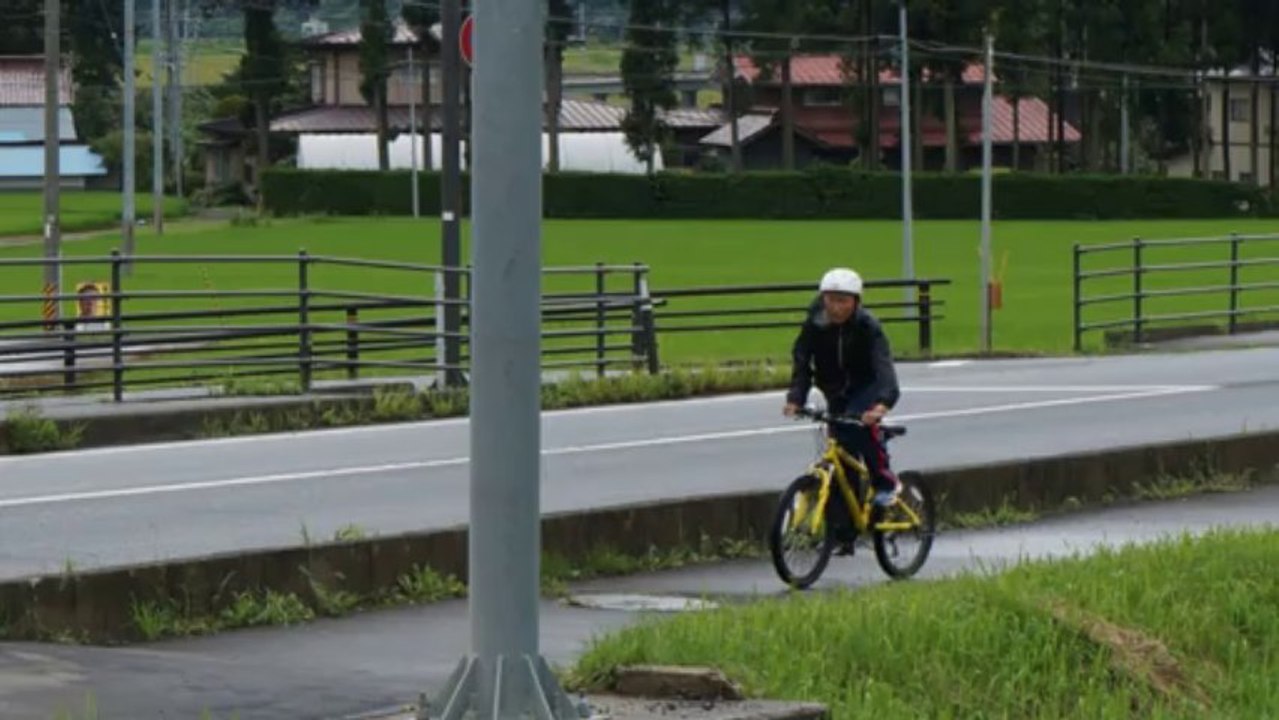 夏休みの自由研究　自転車厳美～水沢の旅