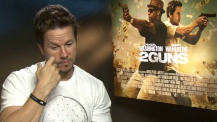 Mark Wahlberg 2 Guns full interview