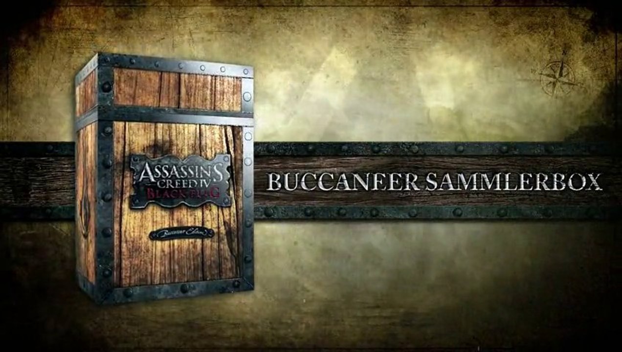 Assassin's Creed 4: Black Flag | Offizielle "Buccaneer Edition" Unboxing [DE] (2013) | HD