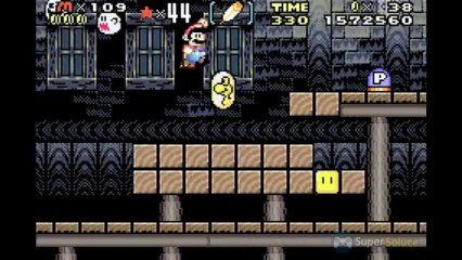 Soluce Super Mario World : Manoir Forêt