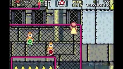 Soluce Super Mario World : Château Ludwig