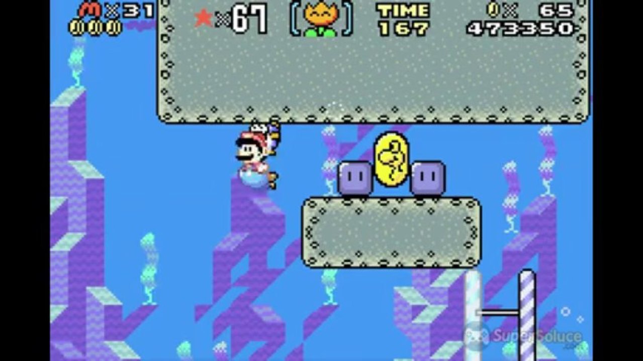 Soluce Super Mario World : Secret Beignet 1