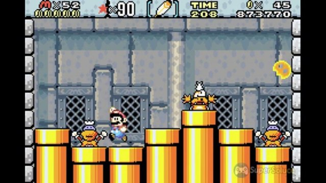 Soluce Super Mario World : Château de Lemmy