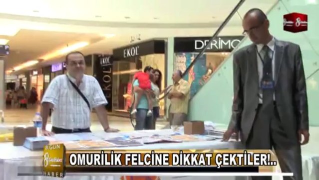 OMURİLİK FELÇLİLERİ DERNEĞİ PRİMME MALL 8.GÜN HABER