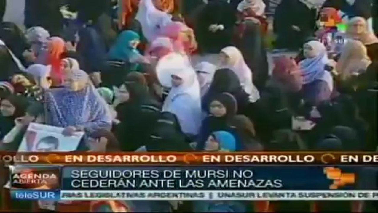 Gobierno de facto en Egipto anuncia que disolverá las manifestaciones