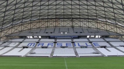 Скачать видео: Visite des travaux du stade Vélodrome