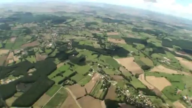 PARACHUTISME - CHAMPIONNATS DE FRANCE VICHY 2013 - VR4 « One Shot Maubeuge Saut4»- 10aout13