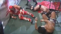 Atsushi Kotoge, Zack Sabre Jr. & Kaiser vs. Daisuke Harada, Slex & Pesadilla (NOAH)