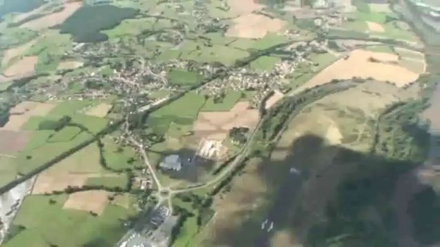 PARACHUTISME - CHAMPIONNATS DE FRANCE VICHY 2013 - VR4 « Kindair Leblanc Saut5»- 10aout13