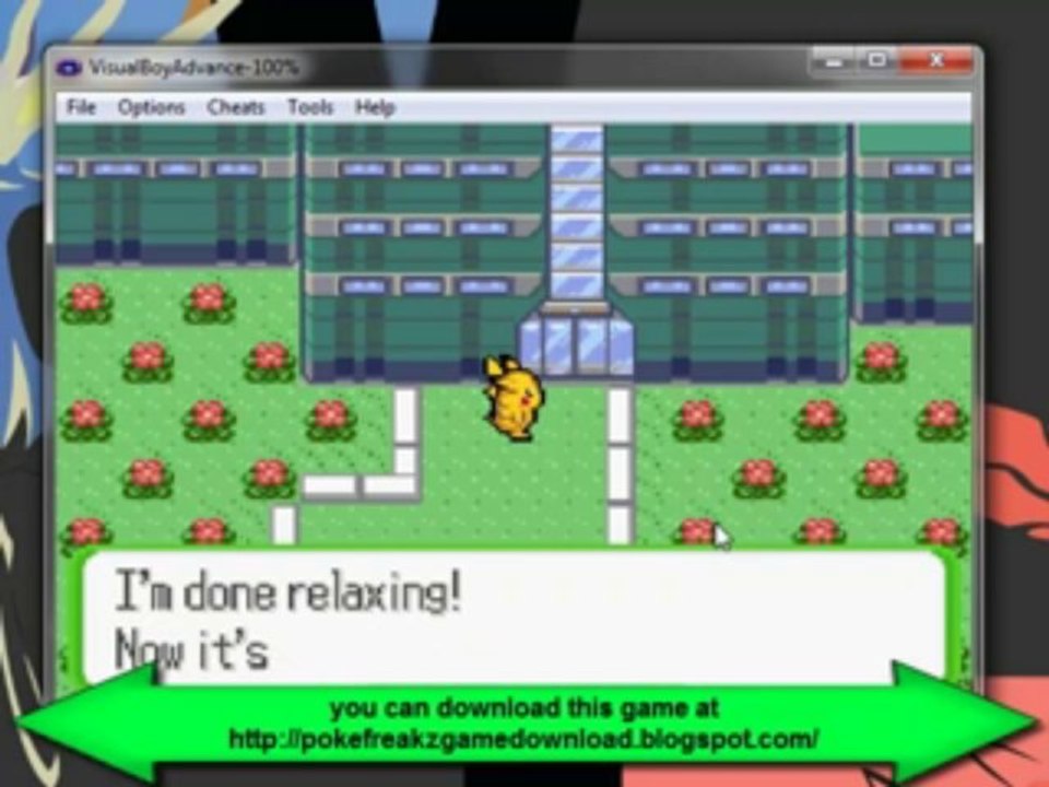 Download Pokemon Ruby Destiny - Rescue Rangers Final Version GBA ROM Game