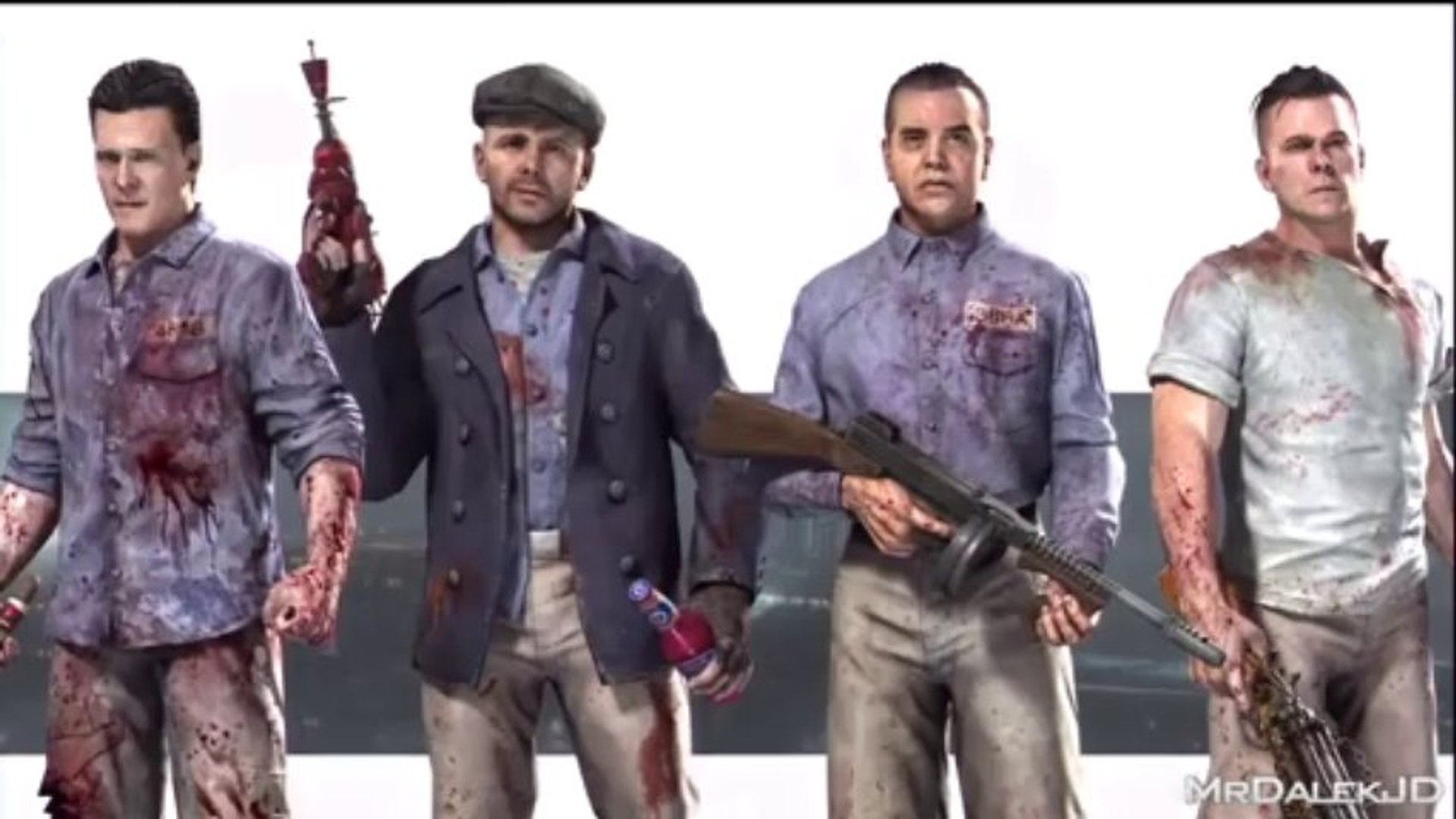 Mob Of The Dead Zombies Behind The Scenes Gameplay Trailer Black Ops 2 Uprising Dlc Footage Video Dailymotion