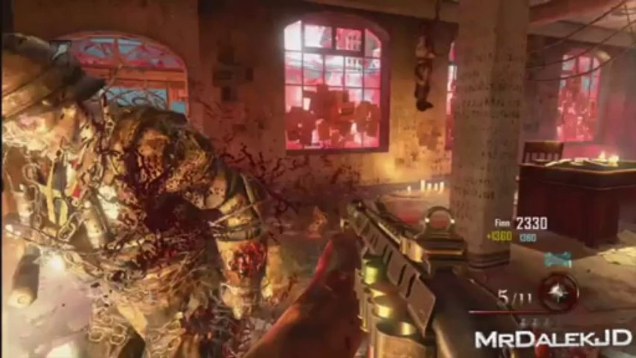 Black Ops 2 "MOB OF THE DEAD" Zombies Gameplay - NEW Zombie Boss! (Black Ops 2 Uprising DLC)