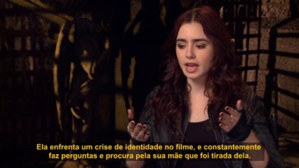 Lily Collins fala sobre "Cidade dos Ossos".