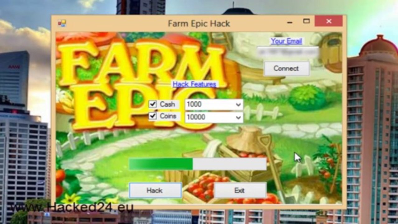 Farm Epic Hack
