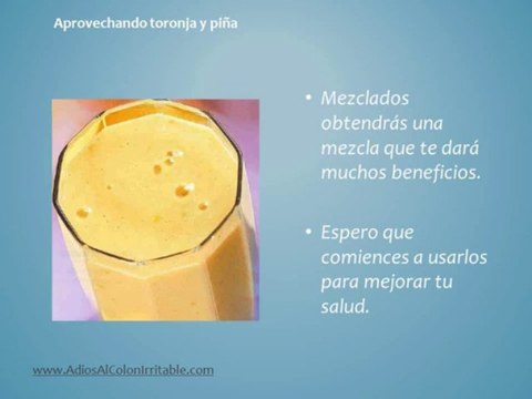 Jugos naturales para limpiar el colon