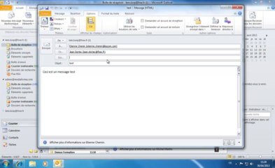 Outlook | Créer un nouveau courrier