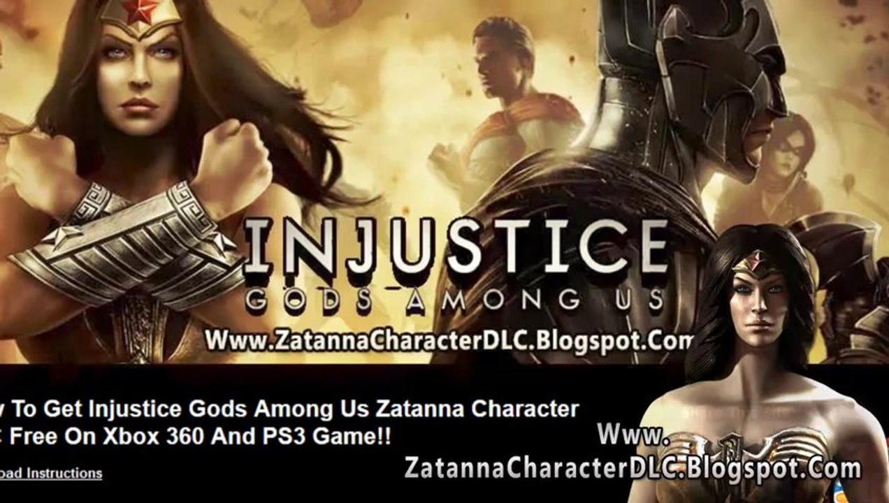 Get Free Injustice Zatanna Character DLC Code - Tutorial