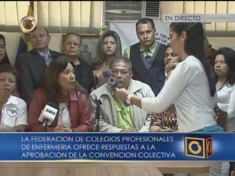 Federación de Enfermeros considera positiva la aprobación de la convención colectiva