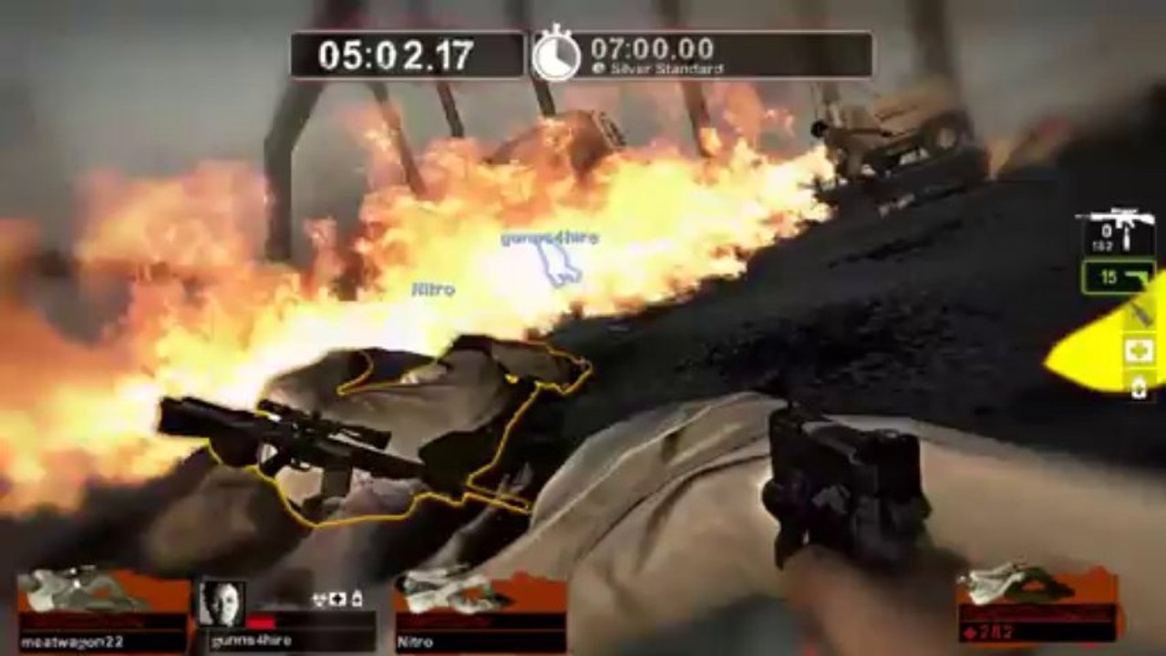 L4D2 | End of the Line: Custom Survival Map w/ YouAlwaysWin and Nitro!!!