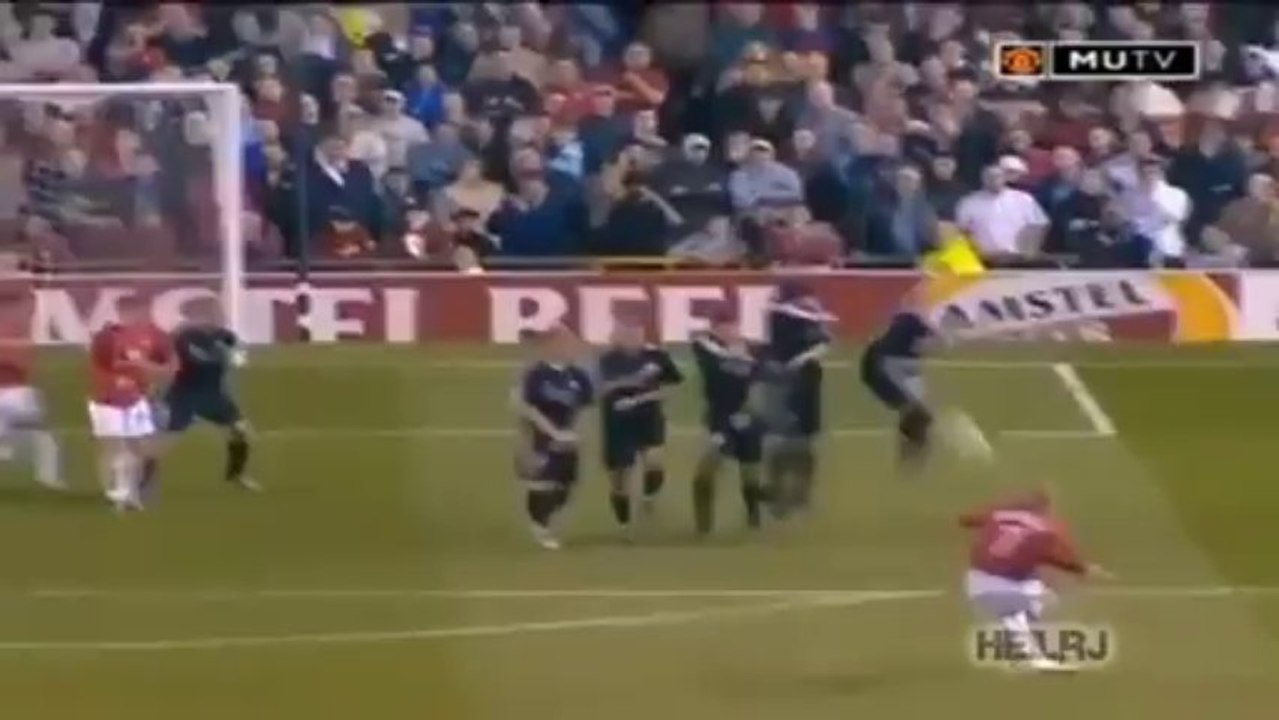 Compilation des coups francs de David Beckham