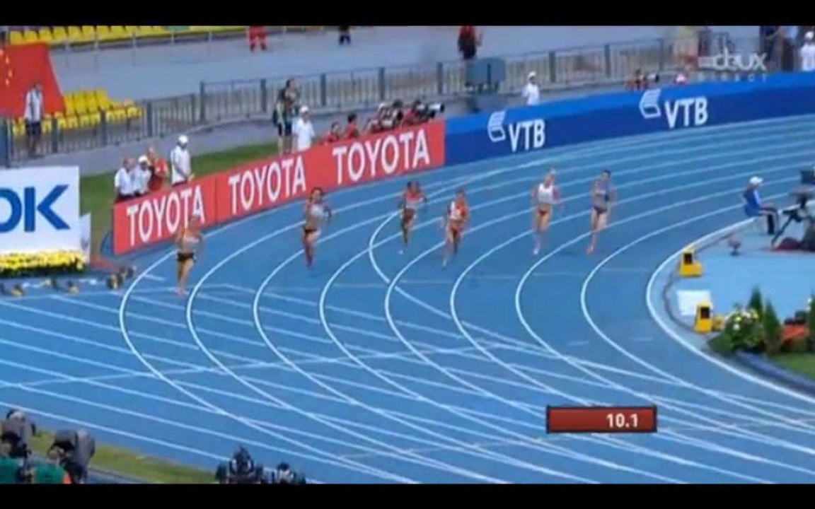 CM 2013 - Ellen Sprunger - 100m Haies, Hauteur et 200m