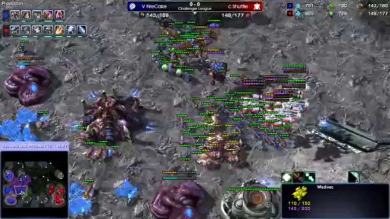 Shuttle vs FireCake - Game 1 - WCS Starcraft 2